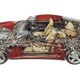 Illustration for article titled 28 rare cutaway illustrations of classic cars